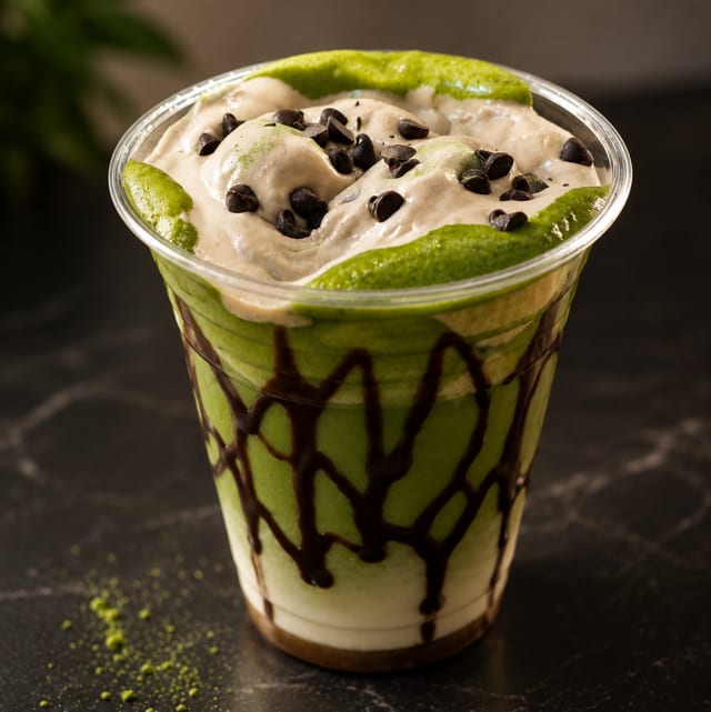 Dubai Iced Matcha.