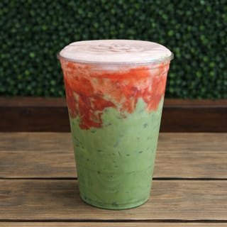 Blooming Berries Iced Matcha