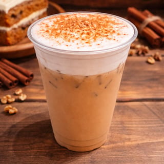Banana Fosters Iced Latte